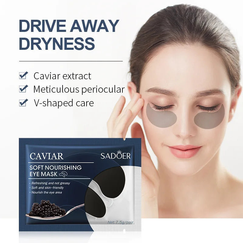 5/10/20 Pairs SADOER Crystal Collagen Eye Mask Anti Dark Circles Removal Eyes Bag Moisturizing Eye Patches Beauty Eyes Skin Care