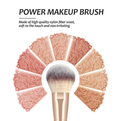 MAANGE 7pcs/set Makeup Brushes for Cosmetic Foundation Powder Concealer Blush Brush Blending Soft Bristles Beauty Tools