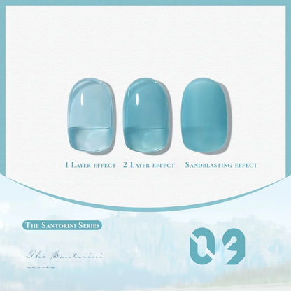 MIANEL 12ML Blue Nails Candy Party Nude Gel Nail Polish 2026 New Mint Green Dopamine Macaron Color Nail Polish Nail Art 1-12pcs