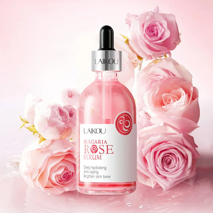 100ml LAIKOU Sakura Facial Serum Vitamin C Essence Moisturizing Firming Brightening Face Serum Beauty Facial Skin Care Products