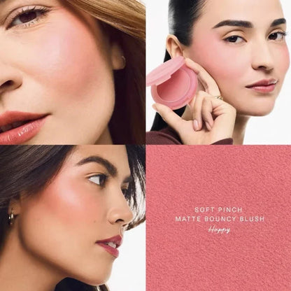 Rare Beauty New Product Frost-to-powder Mashed Potato Matte Air Cushion Blush Cream Liquid Blush Long-lasting Lipstick Lip Gloss