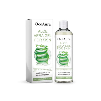 Aloe Vera Gel Pore Shrinking Oil Control Ance Remover Moisturizing Brighten Anti-Aging Facial Essence Beauty Skin Care Products