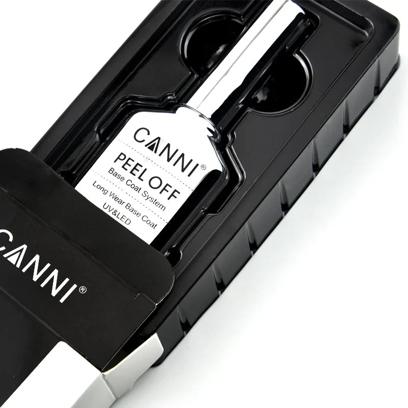 Canni TPO FREE HEMA FREE 18ml Long Wear Diamond Nowipe Top Coat Peeloff Base Coat Soak Off UV LED Gel Polish Nail Manicure