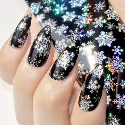 More Than 250 Design Beautiful Designed Nail Art Product Nail Glue transfer Foil Beautiful Flower Purple Orange