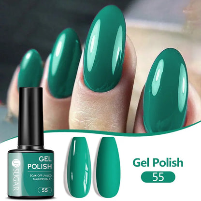 UR SUGAR 7ML Nail Gel Fresh Macaron 107 Colors All For Manicure Semi Permanent Soak Off LED UV Long-Lasting Nail Art Varnish