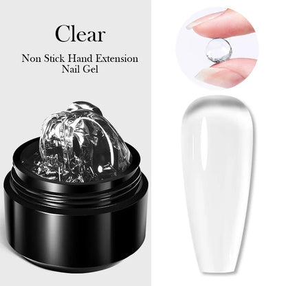 BORN PRETTY 15ml Non Stick Hand Extension Gel Nail Polish Carving Flower Nail Art Shaping Solid Acrylic Nail Gel Varnish