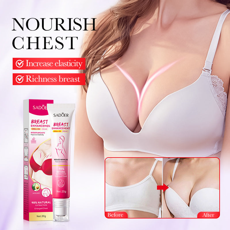 SADOER Breast Enhancement Roller Cream Foreign Version 20g - Renee Lane Company