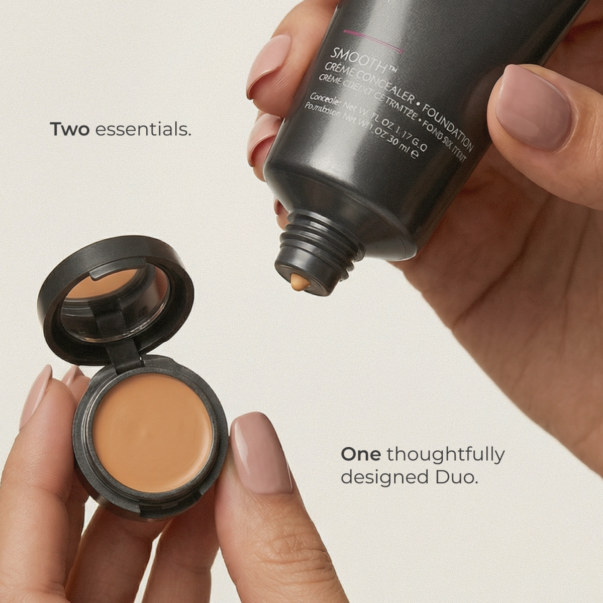 SMOOTH® Crème Concealer & Foundation Duo - Renee Lane Company
