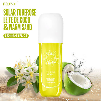 [SOLO EN IBIZA Mist] 4pcs Set SOLO EN IBIZA6.1fl.oz Long-Lasting Hair & Body Fragrance Misfor Women Perfect for Dating, Parties and GiftGiving - Renee Lane Company
