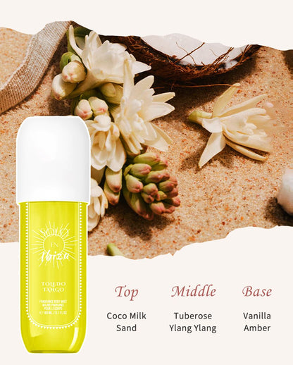 [SOLO EN IBIZA Mist] 4pcs Set SOLO EN IBIZA6.1fl.oz Long-Lasting Hair & Body Fragrance Misfor Women Perfect for Dating, Parties and GiftGiving - Renee Lane Company