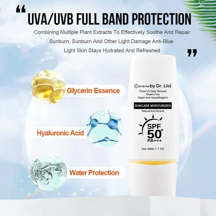 SPF 50 Mineral Moisturizer – Hydrating, Vegan & Sensitive-Skin Friendly - Renee Lane Company