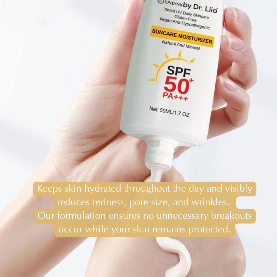 SPF 50 Mineral Moisturizer – Hydrating, Vegan & Sensitive-Skin Friendly - Renee Lane Company