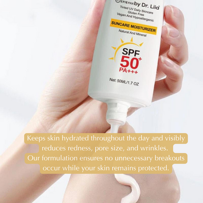SPF 50 Mineral Moisturizer – Hydrating, Vegan & Sensitive-Skin Friendly - Renee Lane Company