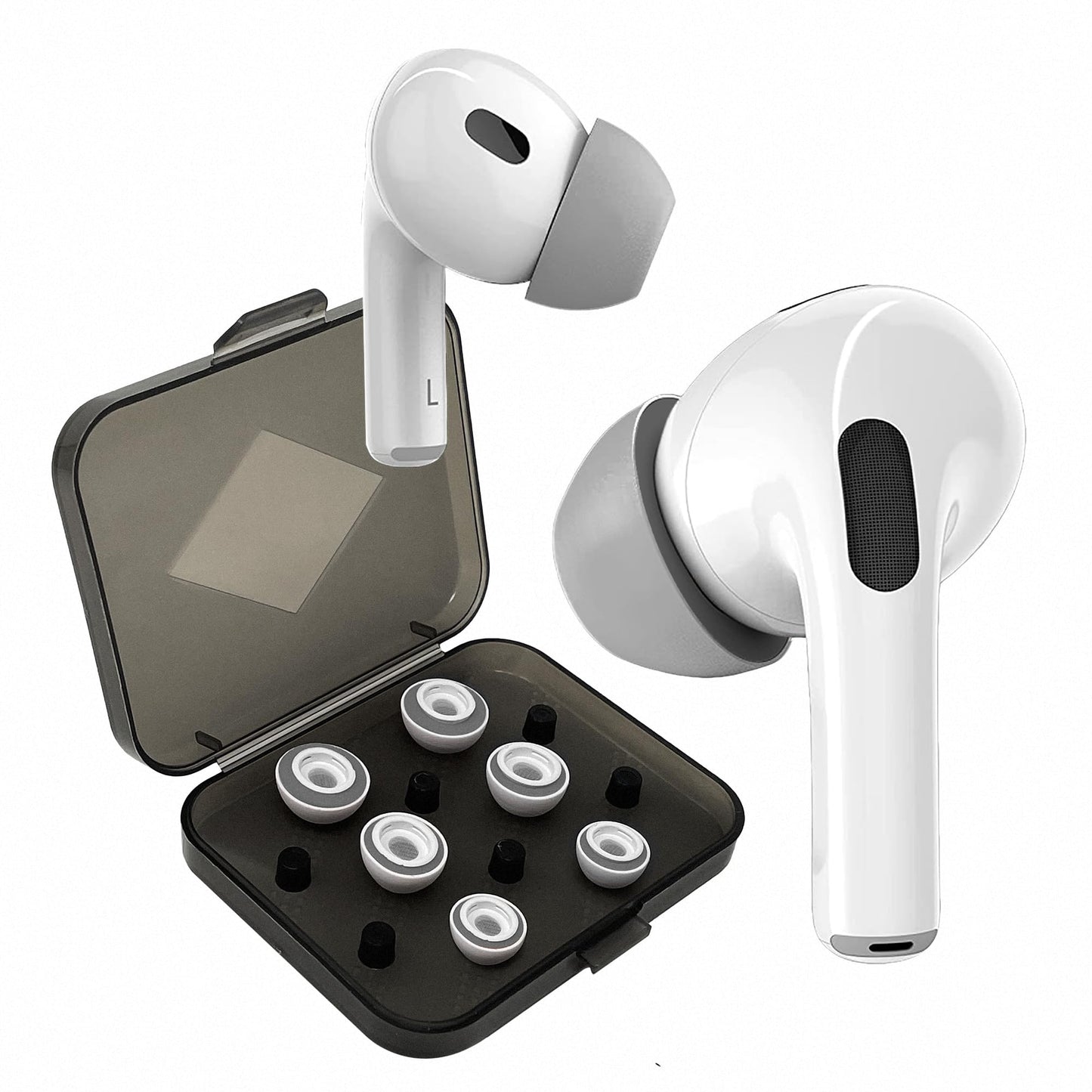STATIK CloudBuds Earbud Tips Replacement Earbud Tips for Ear Tips Pro 1st & 2nd Gen Memory Foam Earbud Tips with Cloudfoam 3 Ear Bud Tips Replacement Sizes Large Medium & Extra Small Earbud Tips - Renee Lane Company
