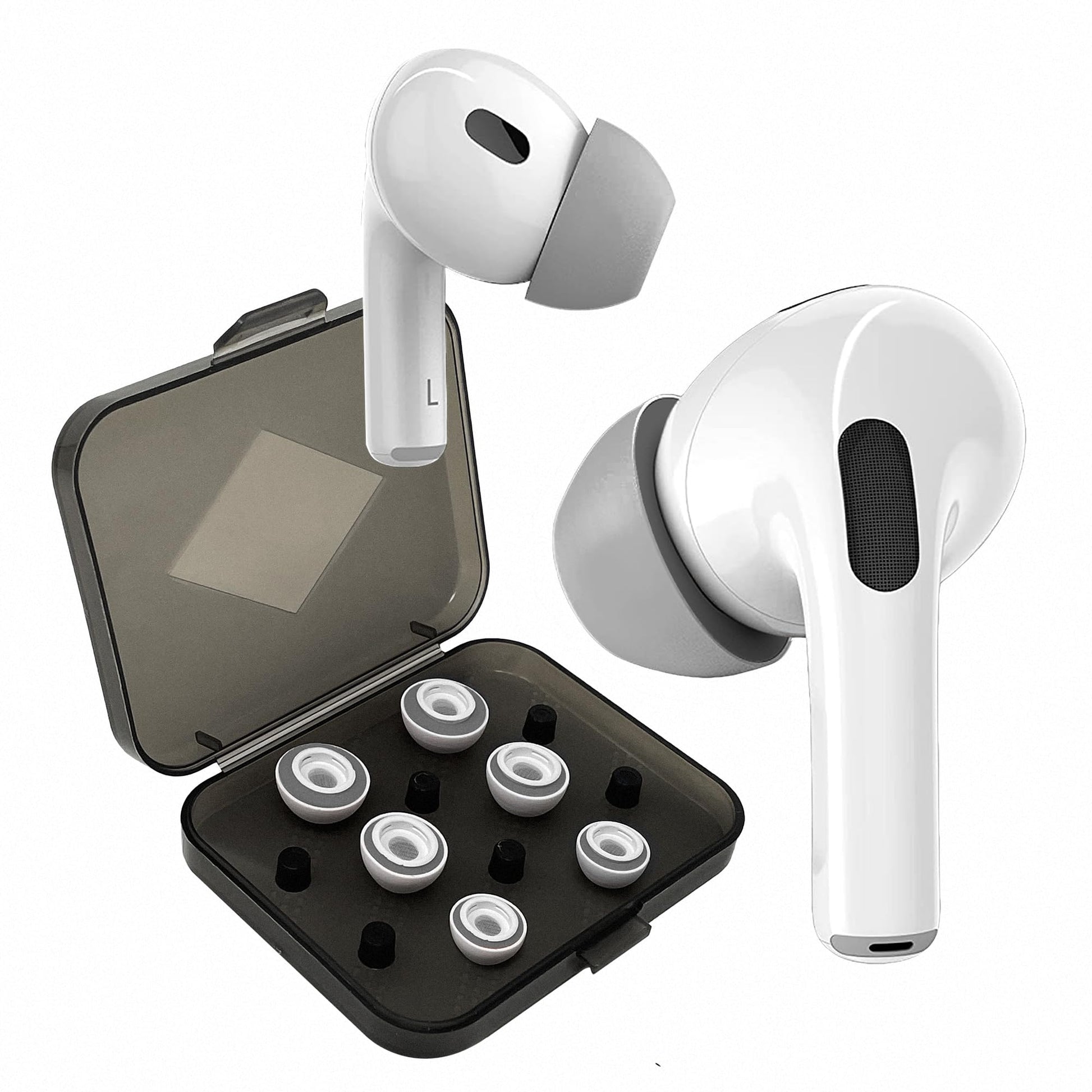 STATIK CloudBuds Earbud Tips Replacement Earbud Tips for Ear Tips Pro 1st & 2nd Gen Memory Foam Earbud Tips with Cloudfoam 3 Ear Bud Tips Replacement Sizes Large Medium & Extra Small Earbud Tips - Renee Lane Company