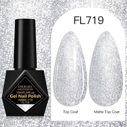 10ml Gel Nail Polish 162 Colors Nail Supplies Vernis Semi Permanent Nail Art Manicure Soak Off LED UV Gel Nail Varnishes Summer