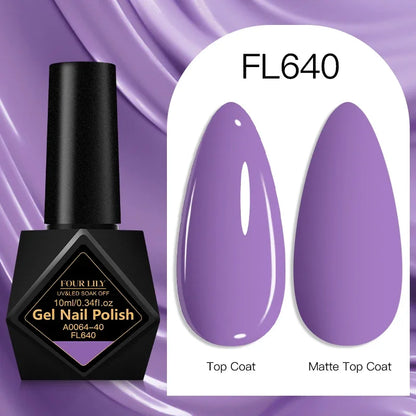 10ml Gel Nail Polish 162 Colors Nail Supplies Vernis Semi Permanent Nail Art Manicure Soak Off LED UV Gel Nail Varnishes Summer