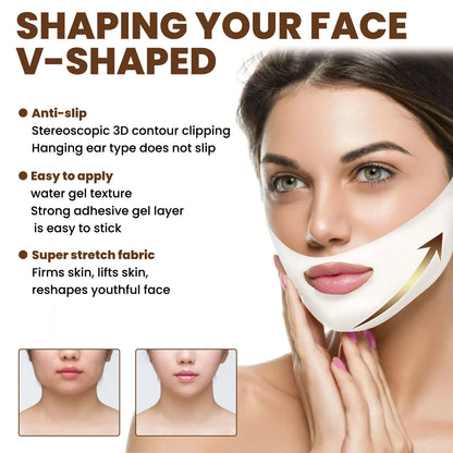 V-Shape Firming Face-lift Slimming Mask Removal Masseter Muscle Double Chin Face Fat Burning Anti-aging Beauty Products New