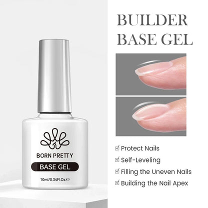 BORN PRETTY 10ml Jelly Nude Gel Nail Polish 50 Colors Semi Transparent Nail Art Nail Supplies Soak off UV LED Nails Gel Varnish