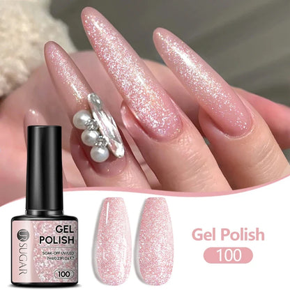 UR SUGAR 7ML Nail Gel Fresh Macaron 107 Colors All For Manicure Semi Permanent Soak Off LED UV Long-Lasting Nail Art Varnish