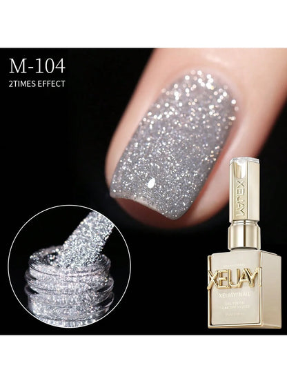 15ml Broken Diamond Halloween Christmas Nails Gel Nail Polish Adhesive Burst Flash Maillard Broken Diamond Adhesive