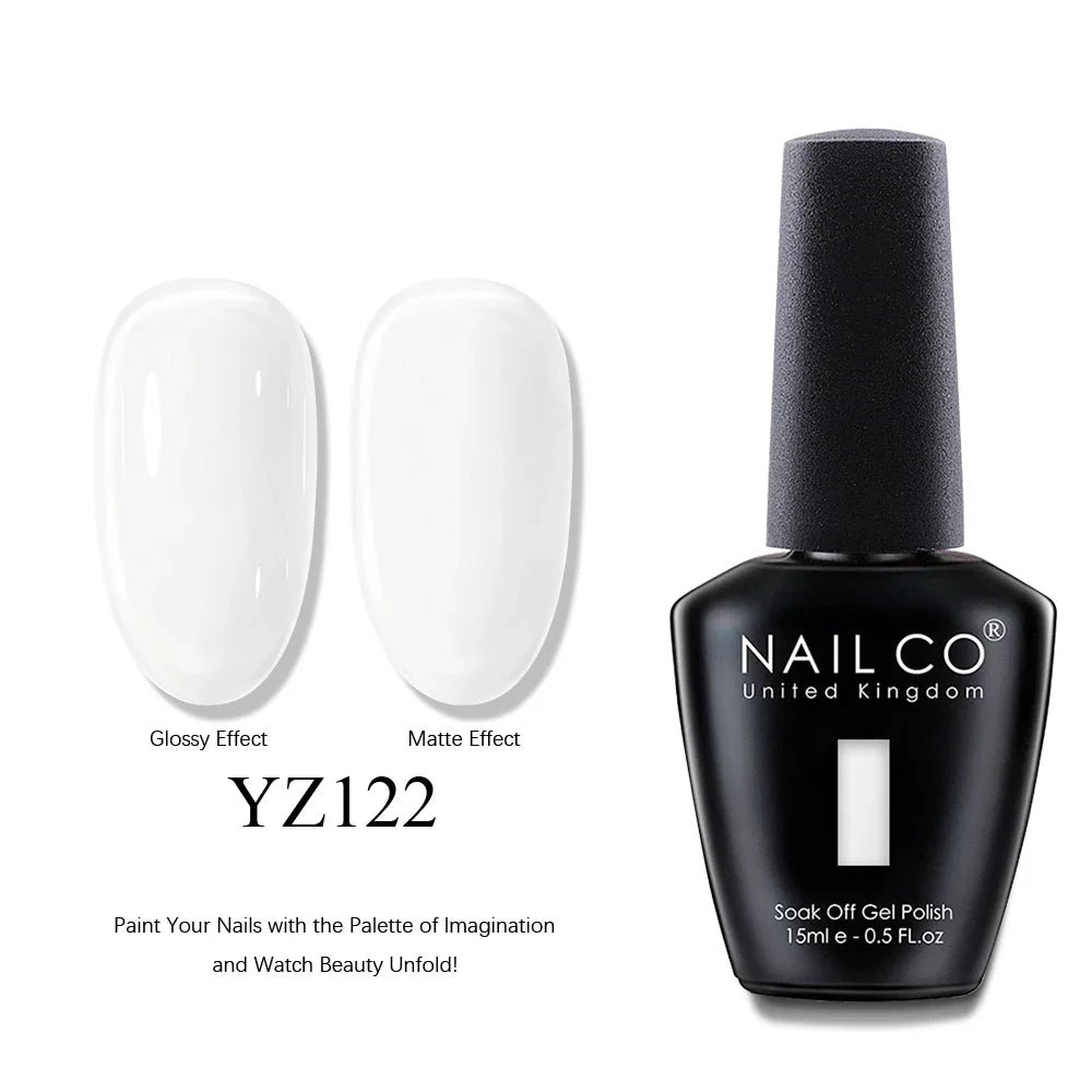 NAILCO 15ml Brown Nails Art Red Color Gel Nail Polish Semi-permanent UV Gel Polish Coffee Manicure Chocolate Hybrid Nail Varnish