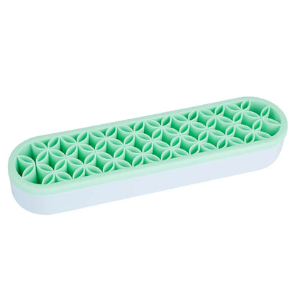 Silicon Nail Brush Makeup Brush Display Stand Rack Storage Case Brush Drying Shelf Brush Holder Make UP Holder Organizer