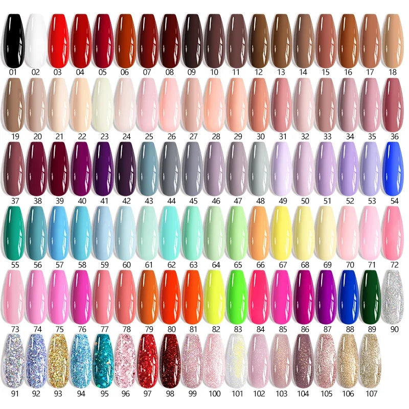 UR SUGAR 7ML Nail Gel Fresh Macaron 107 Colors All For Manicure Semi Permanent Soak Off LED UV Long-Lasting Nail Art Varnish