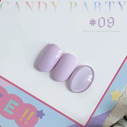 MIANEL 12ML Blue Nails Candy Party Nude Gel Nail Polish 2026 New Mint Green Dopamine Macaron Color Nail Polish Nail Art 1-12pcs