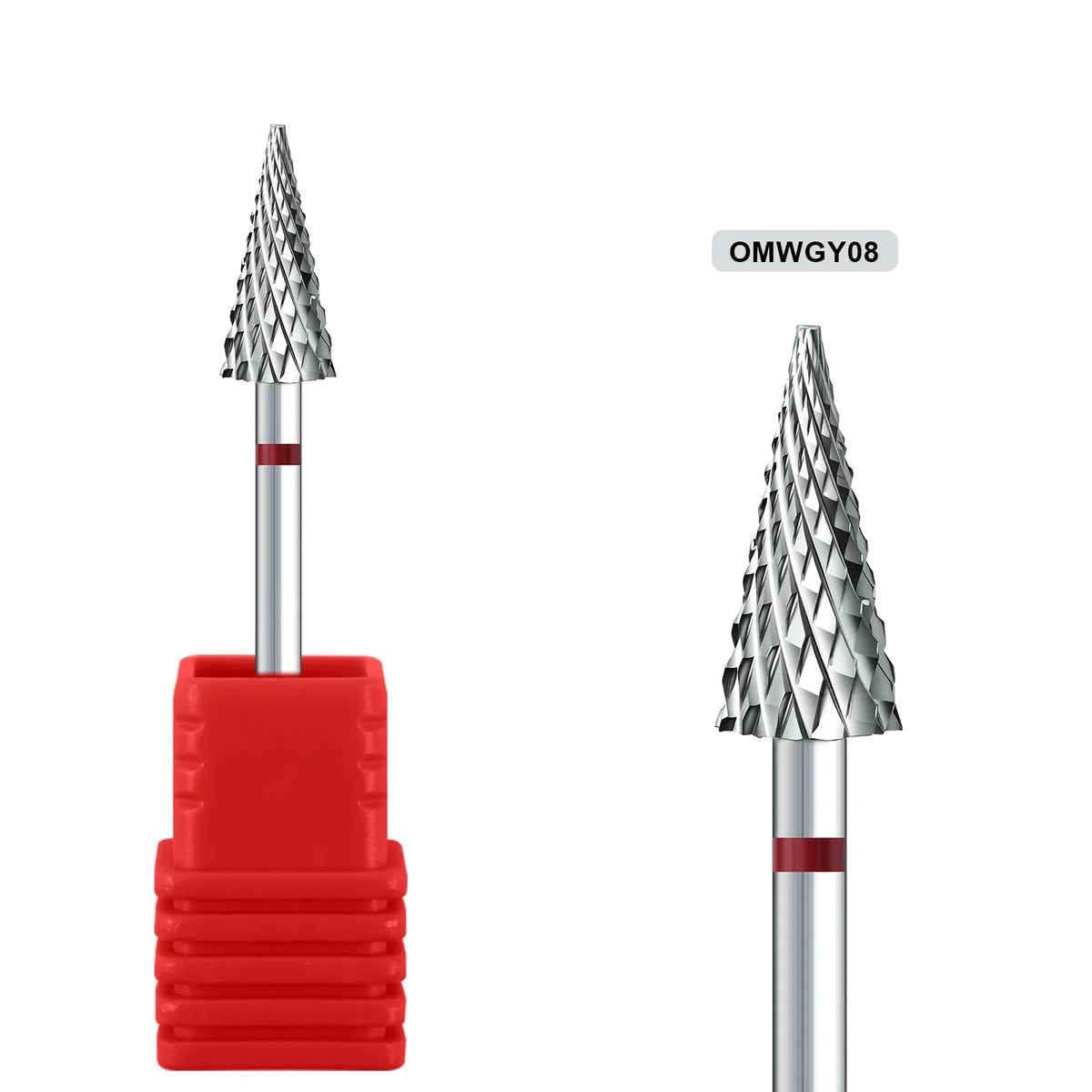 1pcs Tungsten Steel Nail Cuticle Drill Bits Carbide Rotate Electric Ceramic Milling Cutter For Manicure Gel Polish Remover