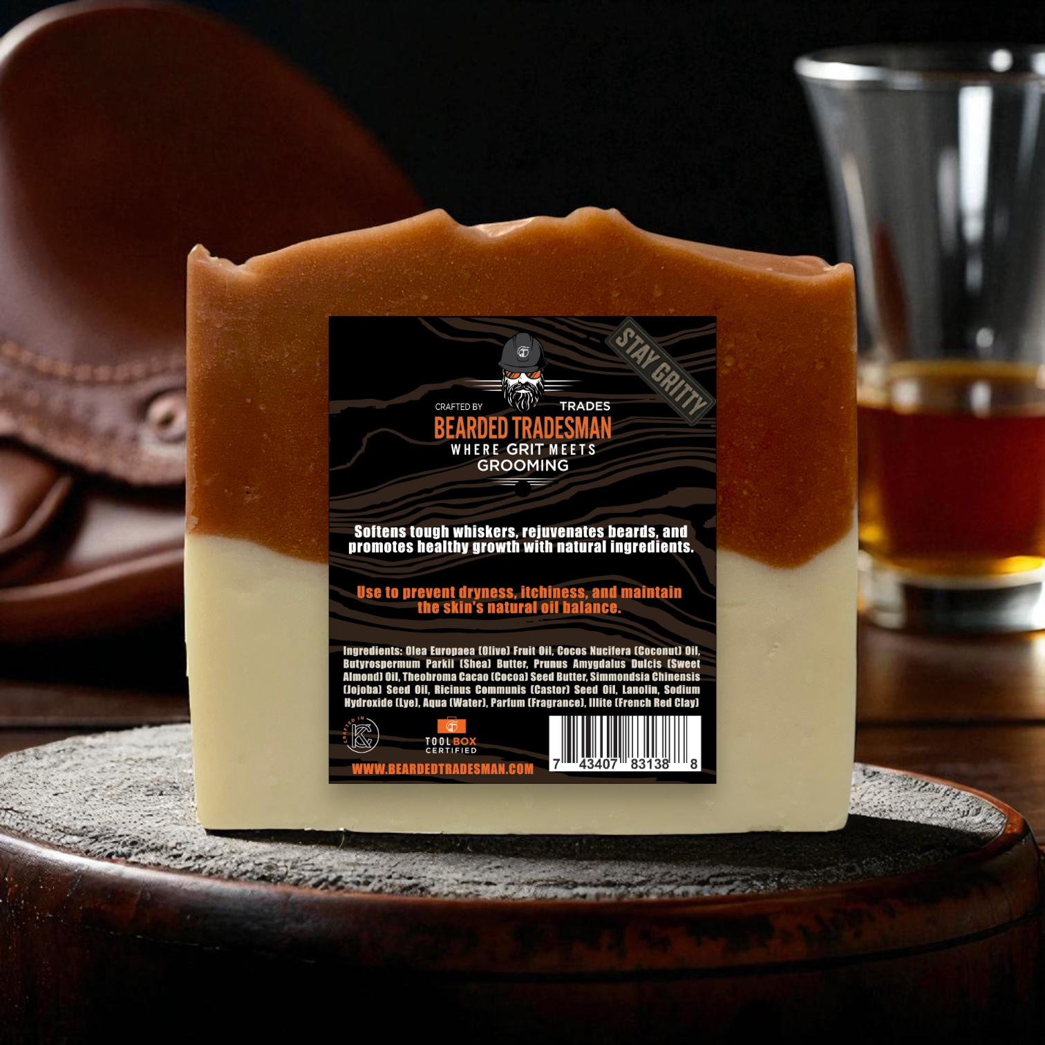 Saddle & Cask – Leather & Brandy - Whisker Wash - Renee Lane Company