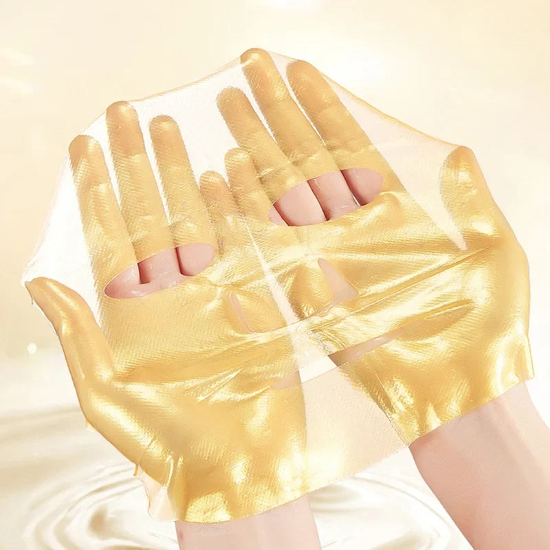 SADOER 24k Golden Collagen Facial Masks Anti Wrinkle Firming Moisturizing Anti-Aging Face Mask Beauty Facial Skin Care Products