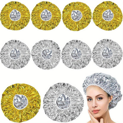Salon-Quality Disposable Aluminum Foil Hair Dye Cap for Deep Conditioning and Home Use - Renee Lane Company