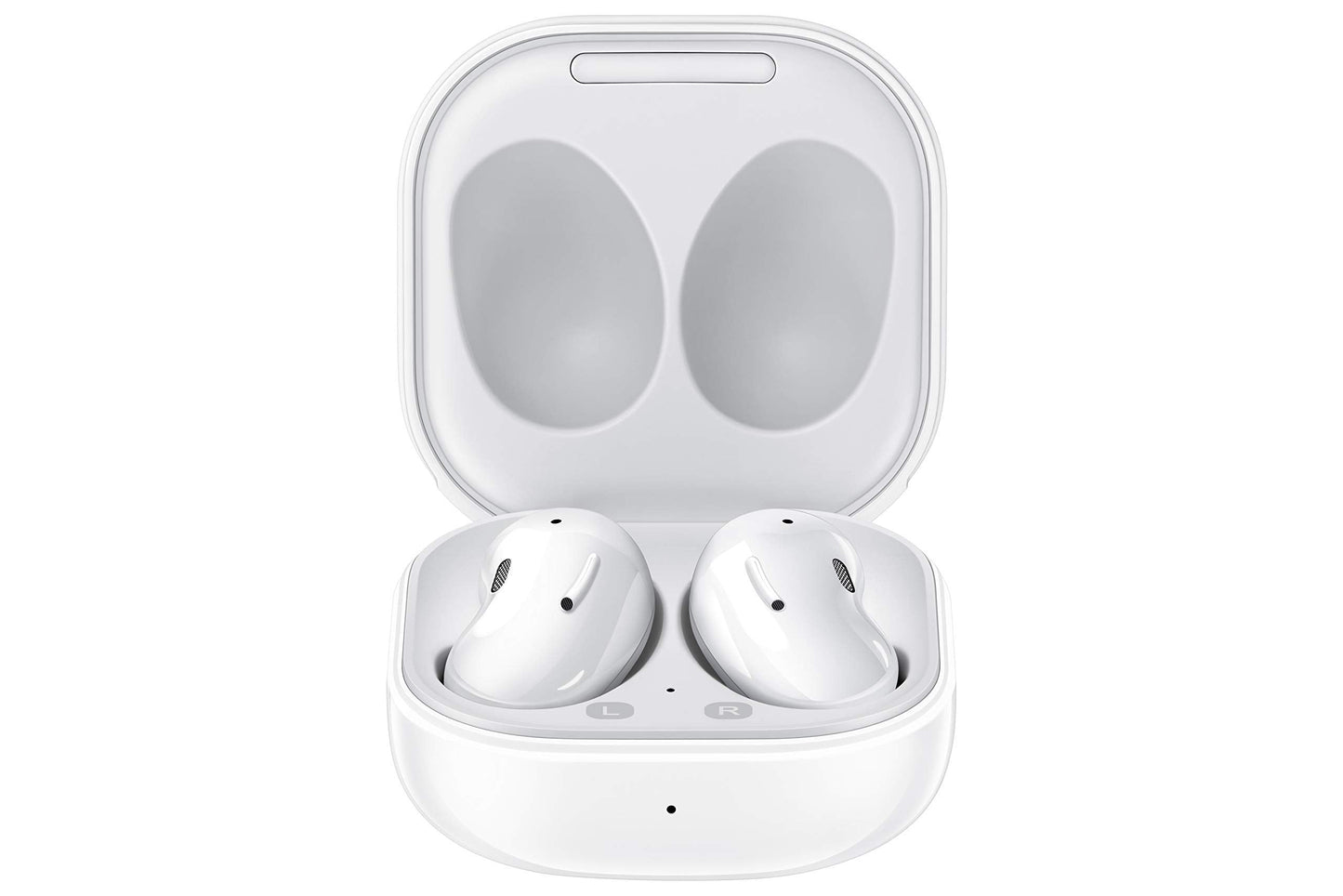 Samsung Galaxy Buds Live True Wireless Earbud Headphones - Mystic White (Renewed) - Renee Lane Company
