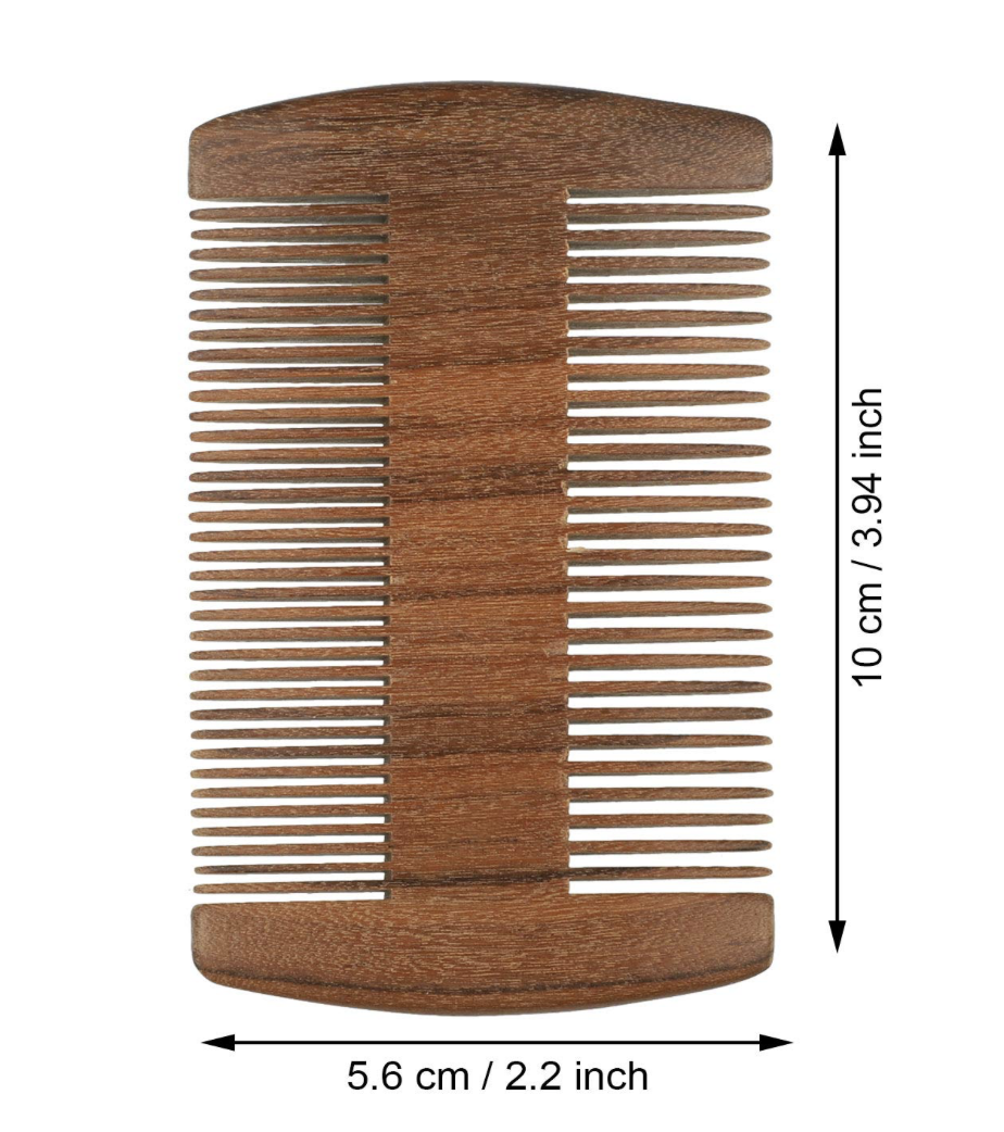 Sandalwood Hair & Beard Comb - Renee Lane Company