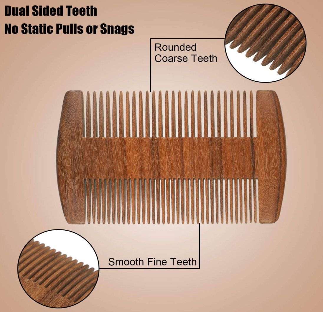 Sandalwood Hair & Beard Comb - Renee Lane Company