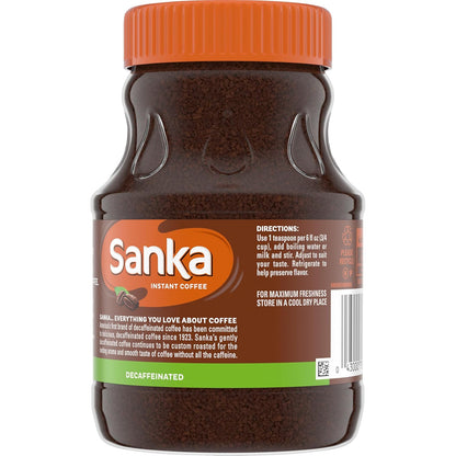 Sanka Decaf Instant Coffee, 8 oz Jar - Renee Lane Company