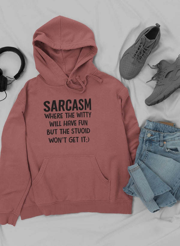 Sarcasm Where The Witty Will Have Fun Hoodie - Renee Lane Company