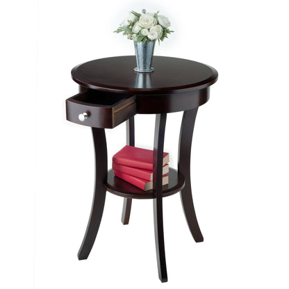 Sasha Round Accent Table - Renee Lane Company