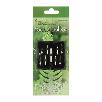 Satin Edge Facial Tool Kit - 9pc - Renee Lane Company