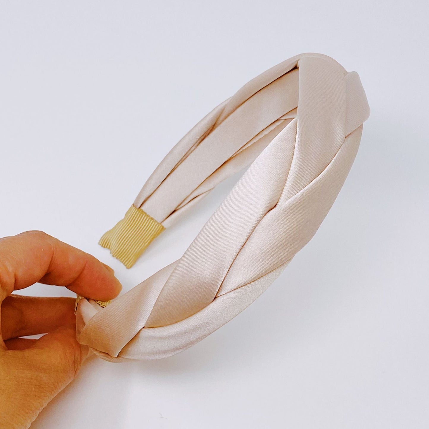 Satin Silk Braid Headband - Renee Lane Company
