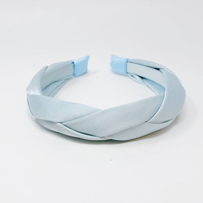 Satin Silk Braid Headband - Renee Lane Company