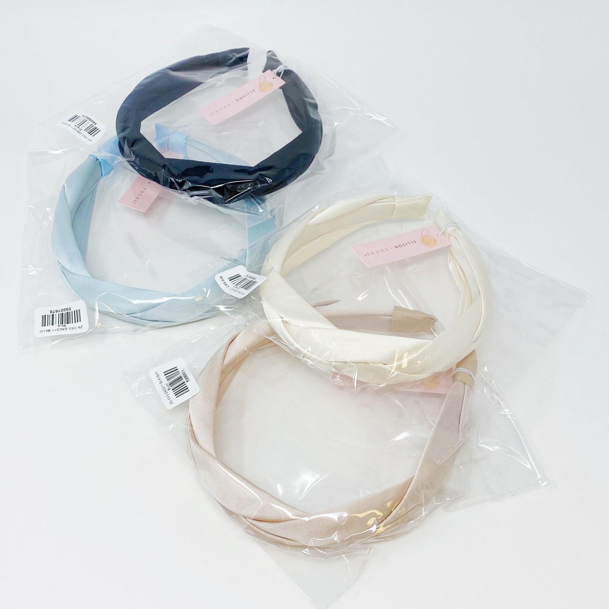 Satin Silk Braid Headband - Renee Lane Company