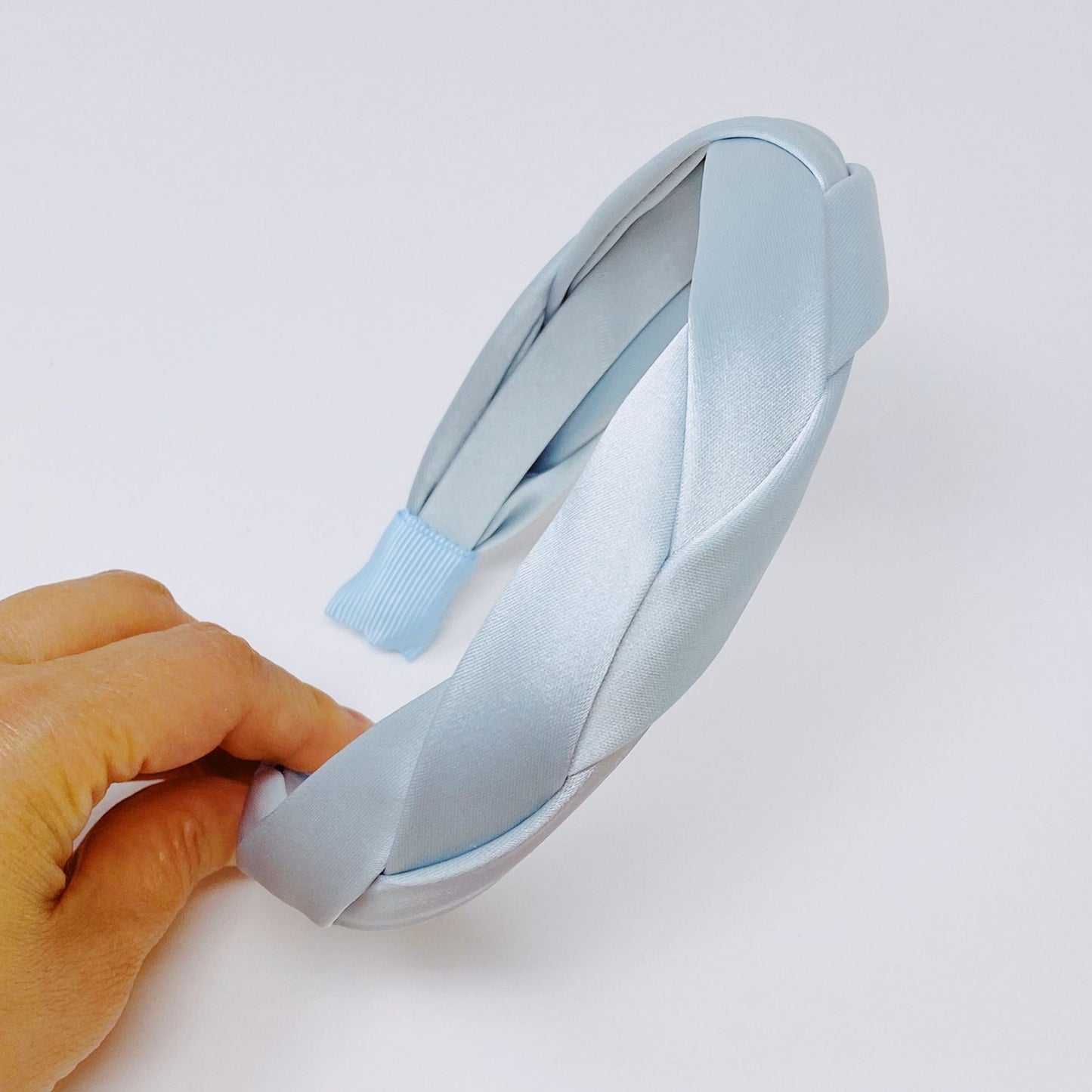 Satin Silk Braid Headband - Renee Lane Company