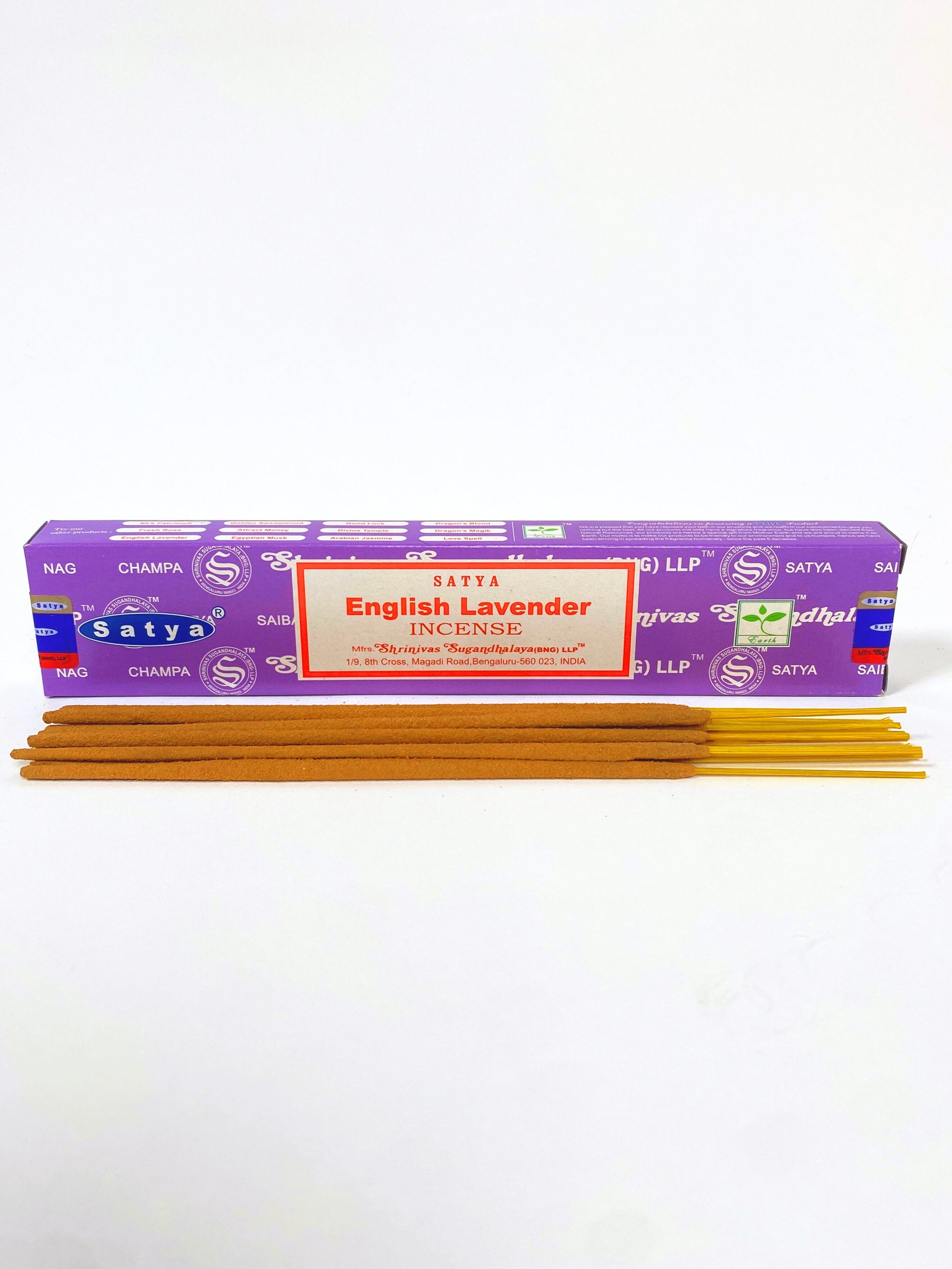 Satya English Lavender Incense | 15g - Renee Lane Company