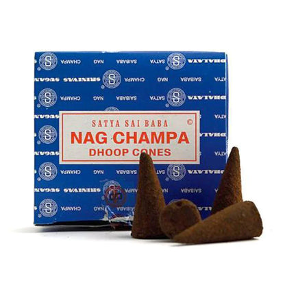 Satya Nag Champa Dhoop Cones | 12pk - Renee Lane Company