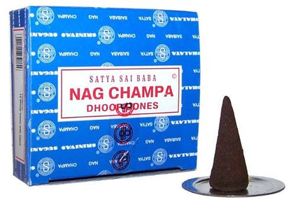 Satya Nag Champa Dhoop Cones | 12pk - Renee Lane Company