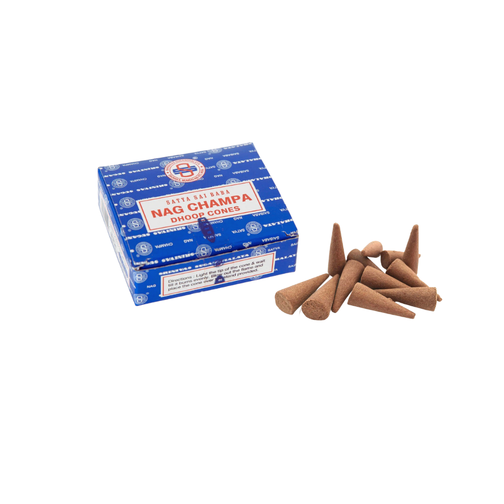 Satya Nag Champa Dhoop Cones | 12pk - Renee Lane Company