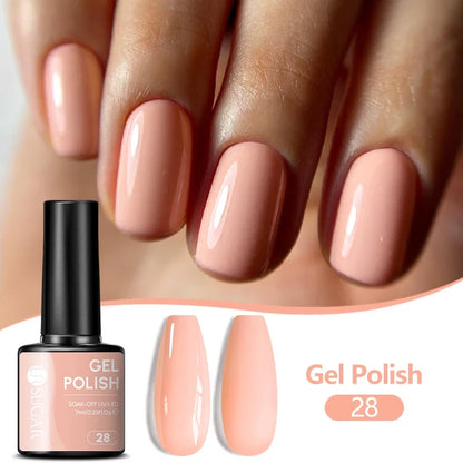 UR SUGAR 7ML Nail Gel Fresh Macaron 107 Colors All For Manicure Semi Permanent Soak Off LED UV Long-Lasting Nail Art Varnish