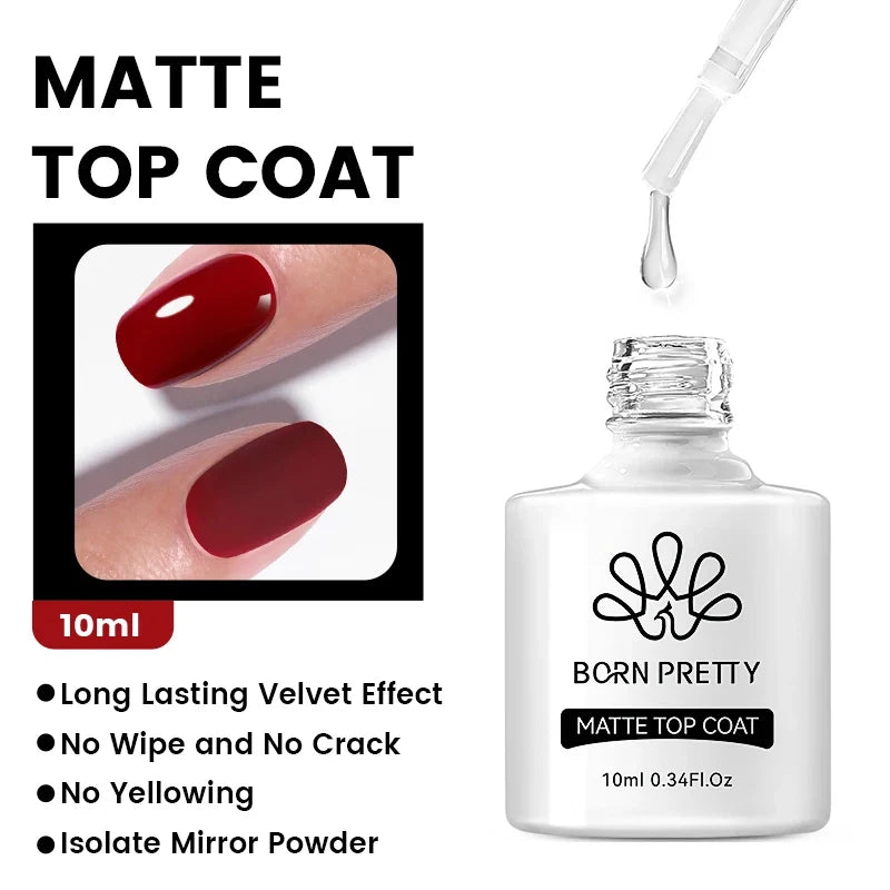 BORN PRETTY 10ml Jelly Nude Gel Nail Polish 50 Colors Semi Transparent Nail Art Nail Supplies Soak off UV LED Nails Gel Varnish